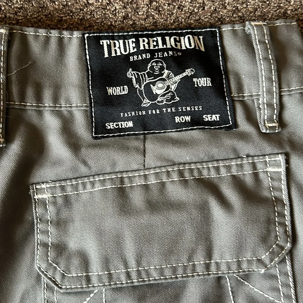 True Religion Men's Cargo Shorts Mens 30